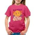 thumbnail image 1 of Retro Rizz - Vintage Winking Emoji Graphic Youth's T-shirt, 1 of 4