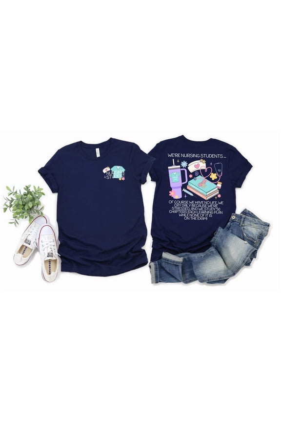 Retro Rn Student Nursing School Life Groovy Gift T-Shirt Sweatshirt All Size S-5XL
