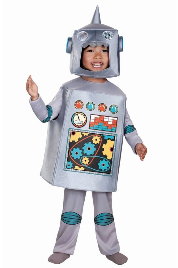 Retro Robot Toddler Costume