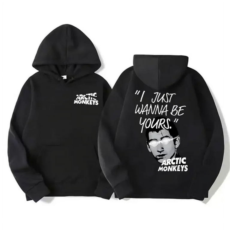 Retro Rock Arctic Monkeys Music Album Graphic Hoodies Men Vintage Oversized Y2k Hip Hop Hoodie Punk Sweatshirt Tour Double Sided lz Walmart