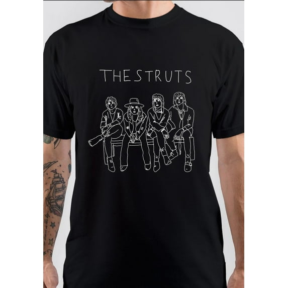 Retro Rock Inspired Music For Lovers Black Cotton Full Size Graphic Shirt