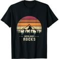 thumbnail image 1 of Retro Rock Science Paleontology Lover Geology Funny Creative Graphic T-Shirt, 1 of 3