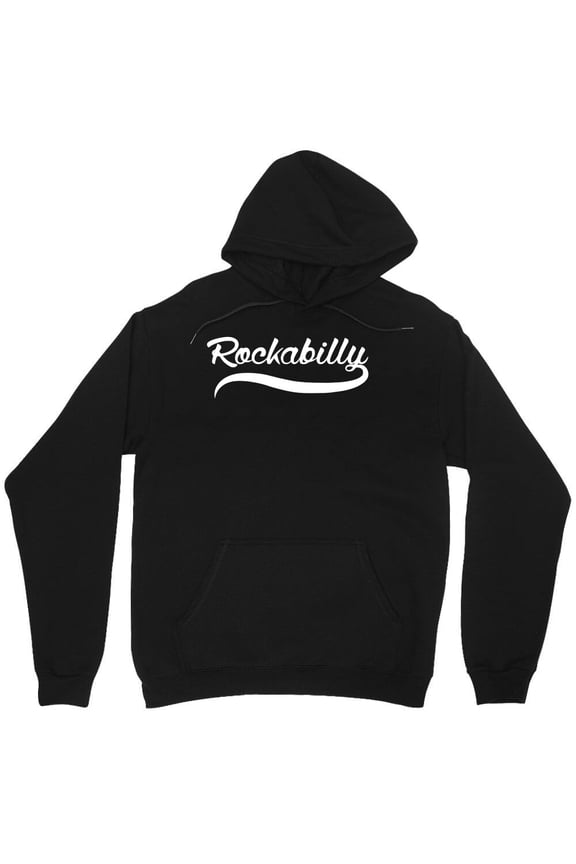 Retro Rockabilly Music Culture Graphic Vintage 1950s Style Novelty M062 Unisex Hoodie, Up to Size 5XL