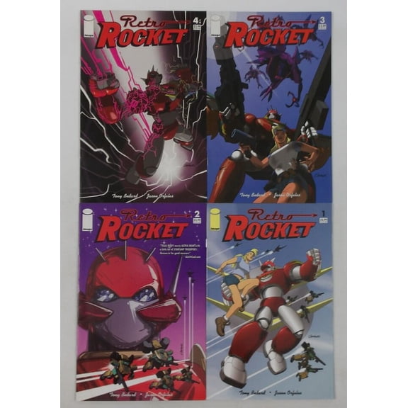 Retro Rocket #1-4 VF/NM complete series Tony Bedard ; Image