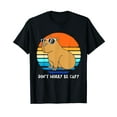 thumbnail image 1 of Retro Rodent Funny Capybara Dont Be Worry Be Capy T-Shirt, 1 of 5