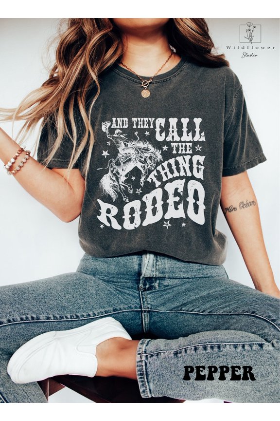 Retro Rodeo Graphic Country T-Shirt V2