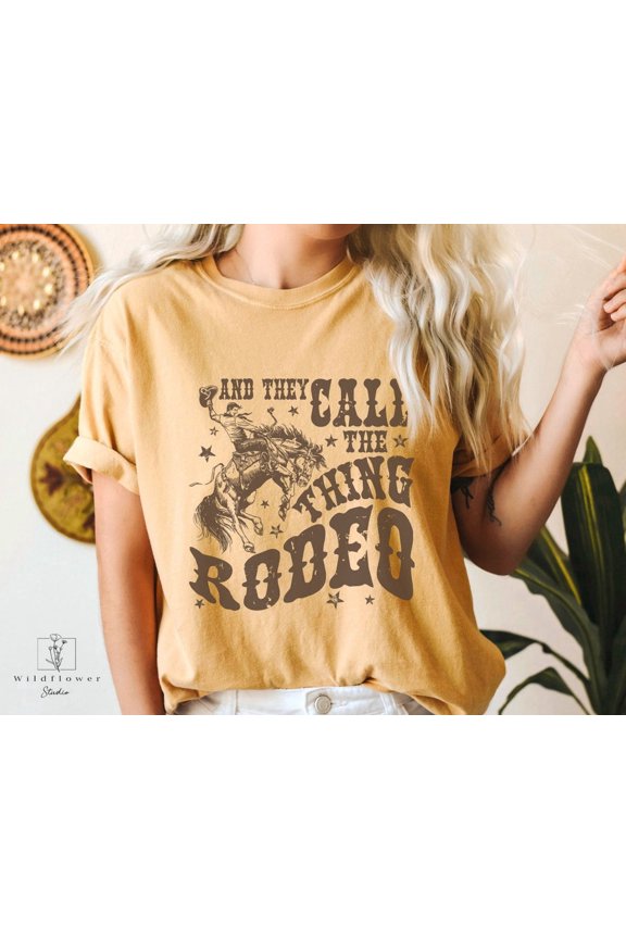 Retro Rodeo Graphic Country T-Shirt