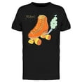 thumbnail image 1 of Retro Roller Skate Ran T-Shirt Men -Image by Shutterstock, Male Small, 1 of 2