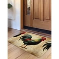 thumbnail image 1 of Retro Rooster Door Mat&nbsp;Indoor Outdoor Entrance, Non Slip Small Rug for Kitchen Bathroom Entryway Rug, Farmhouse Vintage Animal Watercolor Washable Doormat Floor Mat 16x24 Inch, 1 of 8