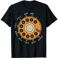 thumbnail image 1 of Retro Rotary Dial Phone T-Shirt, 1 of 5