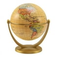 thumbnail image 1 of Retro Rotating World Globe Earth Antique Home Office Desktop Decor Geography Educational Learning Map School Supplies, 1 of 9