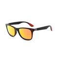thumbnail image 1 of Adult Retro Round Sunglasses Polarized UV400 PC Lens Black Frame Unisex Timeless Style for Everyday Wear Daily, 1 of 1