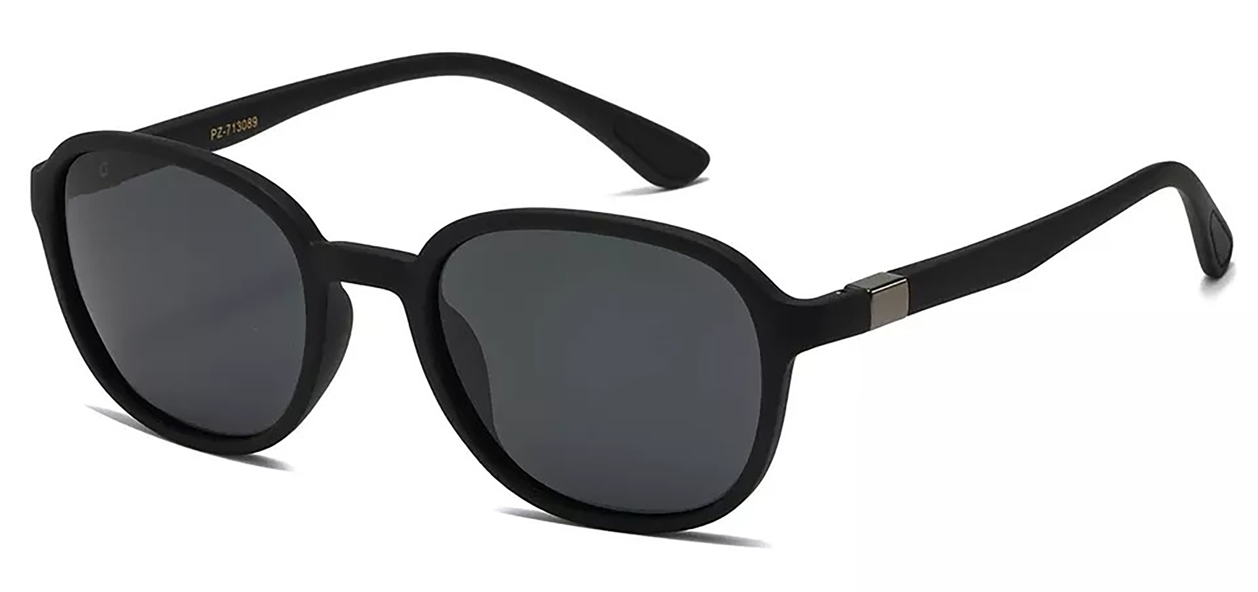 Retro Round Polarized Sunglasses For Men Women Outdoor  display picture 3