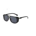 thumbnail image 1 of Retro Round Sunglasses for Adults, UV400 Protection, PC Lenses, Frame Glasses, Non-Polarized, Classic Style, 1 of 3