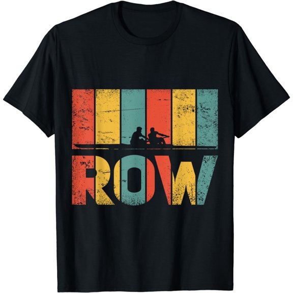 Retro Rowing Crew Boat Gift I Rower Row Team T-Shirt