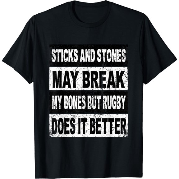 Retro Rugby Shirt Rugby Players Rugby Balls Men Women Kids T-Shirt
