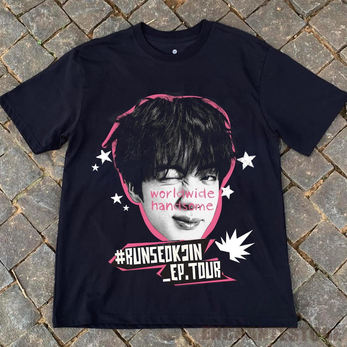 Retro Run Seokjin Ep Tour Shirt, Jin Tour 2025 Tshirt, Echo