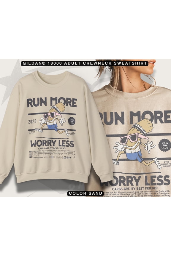 Retro Running T-Shirt Pasta Lover Funny Food Shirt, Cartoon Top, Marathon Runner Gift, Cre