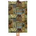 thumbnail image 1 of Retro Rustic Beach Towel, Moose Deer Bear Leaf Tree Country Style Farmhouse Microfiber Ultra Soft Quick Dry Highly Absorbent Bath Towels for Beach Party Outdoor Travel Swim Pool Yoga 33x52 Inch, 1 of 15