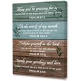 thumbnail image 1 of Retro Rustic Christian Bible Canvas Wall Art,Motivational Scripture Art Canvas Prints Framed Wall Artwork Ready to Hang For Christian Home Bedroom Office Wall Decor-12 x 15 Inches, 1 of 6