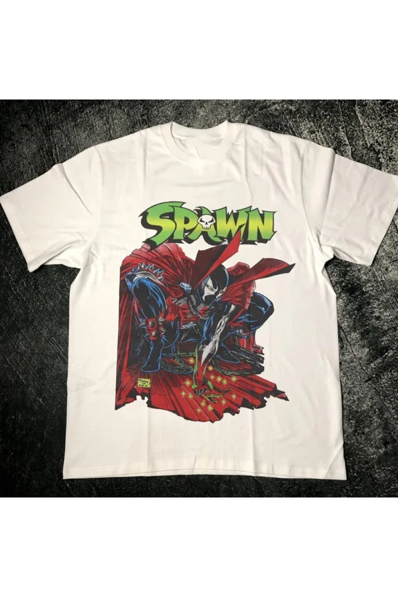 Retro SPAWN Graphic Unisex Tee Gift For Fan S-5XL