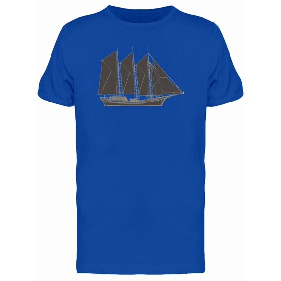 Retro Sailor Ship Tee Men's -Image by Shutterstock