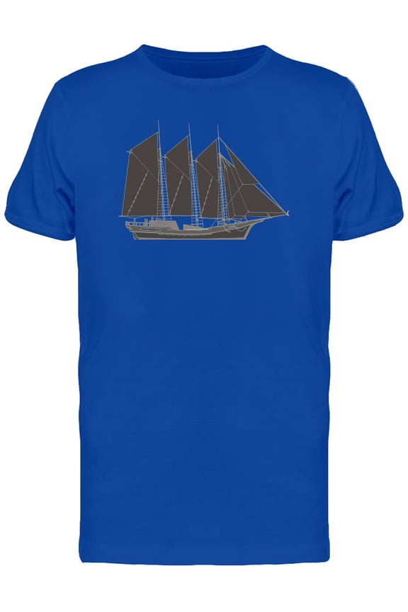 Retro Sailor Ship Tee Men's -Image by Shutterstock