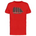 thumbnail image 1 of Retro Sailor Ship Tee Men's -Image by Shutterstock, 1 of 2