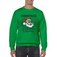 thumbnail image 1 of Retro Santa Christmas Men's Sweatshirt, 1 of 4