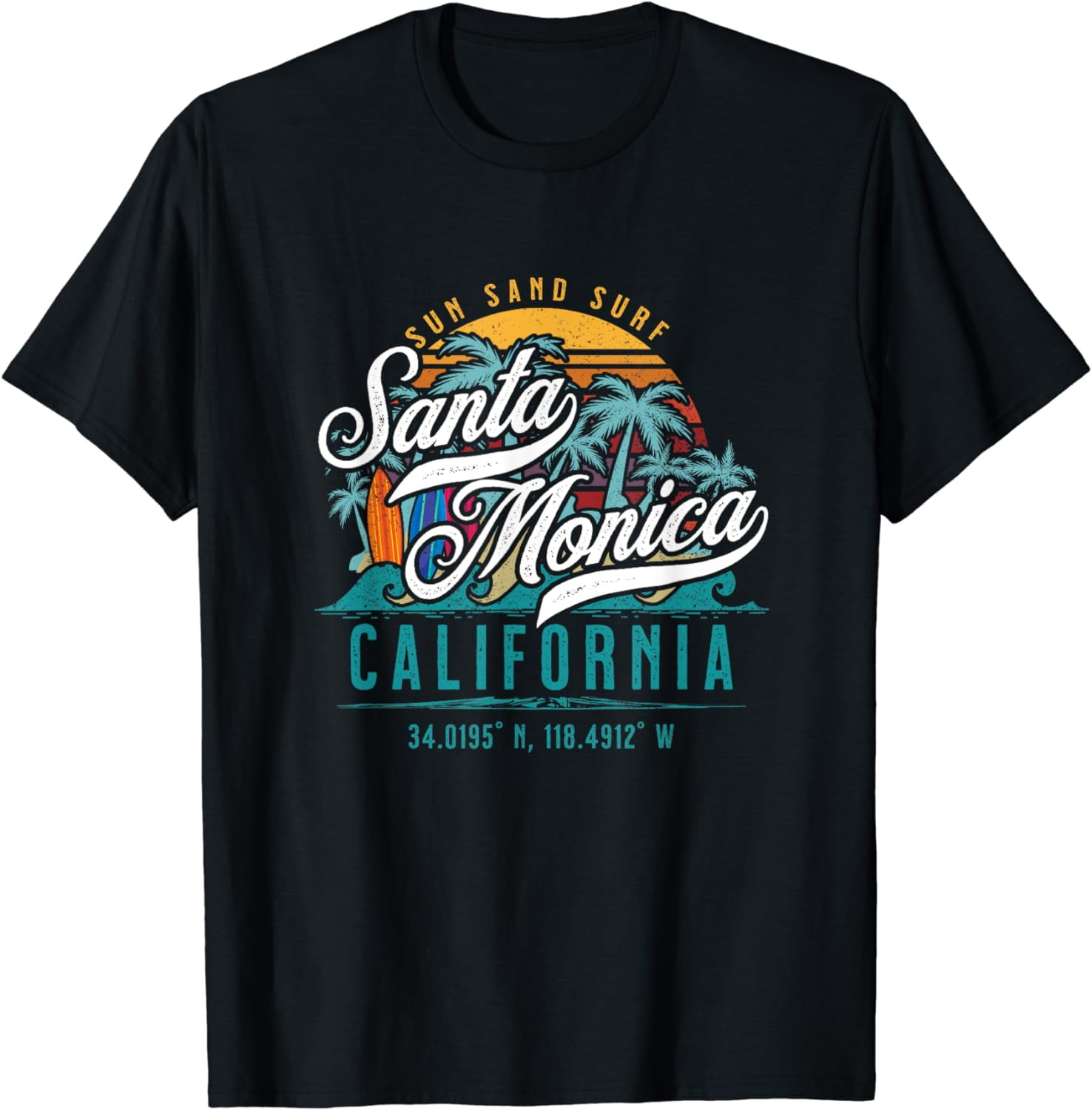 santa monica Tシャツ サンタクルーズ sims vision｜京都大作戦 x