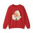 thumbnail image 1 of Retro Santa sweatshirt, Cute Christmas Santa sweater, 1 of 7