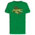 thumbnail image 1 of Retro Savage Crocodile Doodle Tee Men's -Image by Shutterstock, 1 of 1