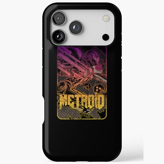 Retro Sci-Fi Space Game Inspired Phone Case 17 11 12 13 14 15 16 Pro Max