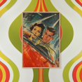 Retro Sci Fi Wall Art Print, Atomic Age Movie Inspired Decor - Walmart.com