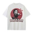 thumbnail image 1 of Retro Scream Movie Shirt, Vintage Style, Horror Movie Shirt, Scream Shirt, Ghostface Shirt,White Color,Size XL, 1 of 5