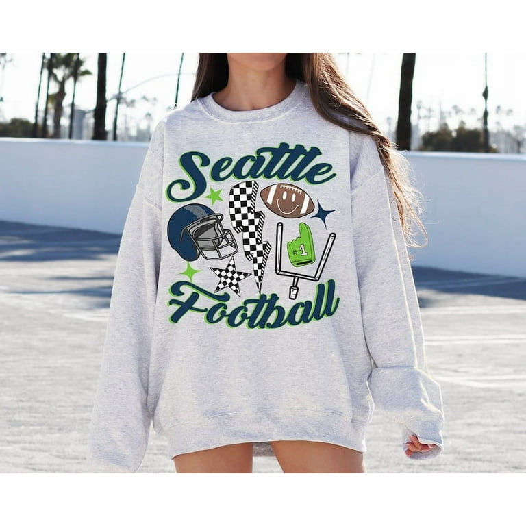 Seahawks Crewneck Sweatshirt Seattle Seahawks Vintage
