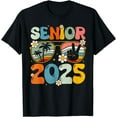thumbnail image 1 of Retro Senior 2025 Back to School Class Of 2025 Graduation T-Shirt, 1 of 4