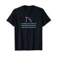 thumbnail image 1 of Retro Shark Neon Sign T-Shirt, 1 of 5