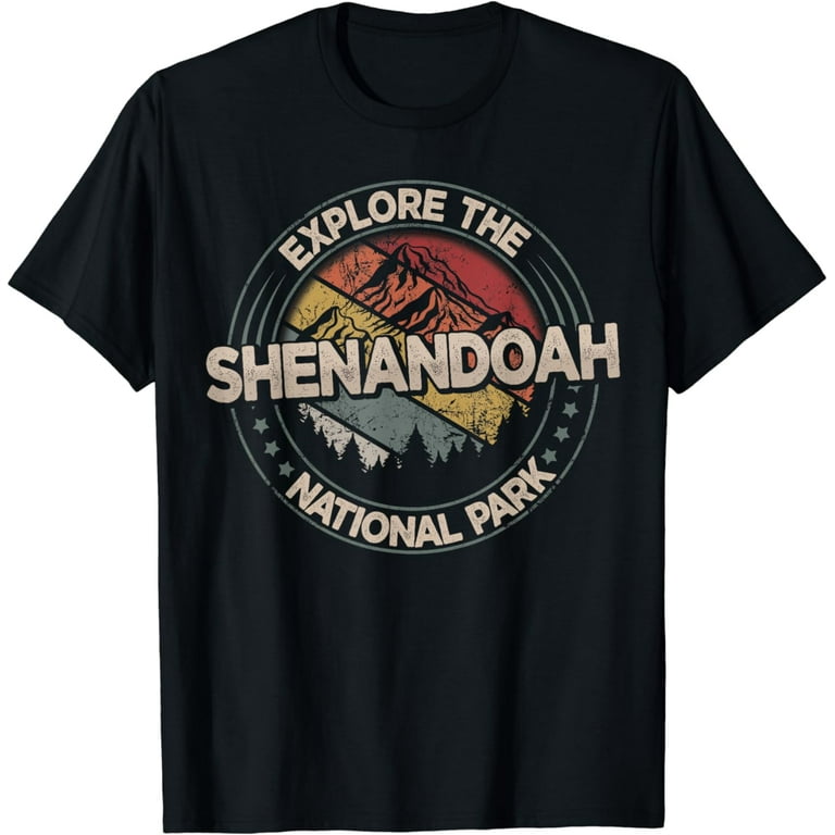 Retro Vintage Shenandoah Shirt National Park Tee Shirt Retro Vintage Shenandoah Shirt National Park Tee Shirt