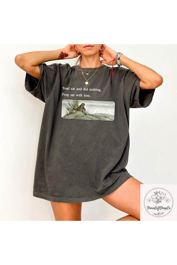 Retro Shirt Frog And Toad Shirt, Frog And Toad Tshirt, Classic Book Lover Tee, Aesthetic Womens Shirt, 90S Graphic Shirt, Book Lover