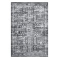 thumbnail image 1 of Retro Short Pile Area Rug – Machine Washable Stain-Resistant Carpet for Bedroom & Home Decor, 1 of 7