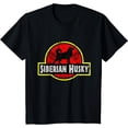 thumbnail image 1 of Retro Siberian Husky Dad Vintage Dog Father Pet Dog Papa T-Shirt, 1 of 3