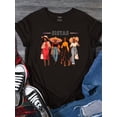 thumbnail image 1 of Retro Sistas Graphic Tee for Women - Stylish Melanin Queen Fashion T-Shirt - Black Women Friendship Art Short Sleeve Top - Trendy Urban Streetwear Apparel, 1 of 6