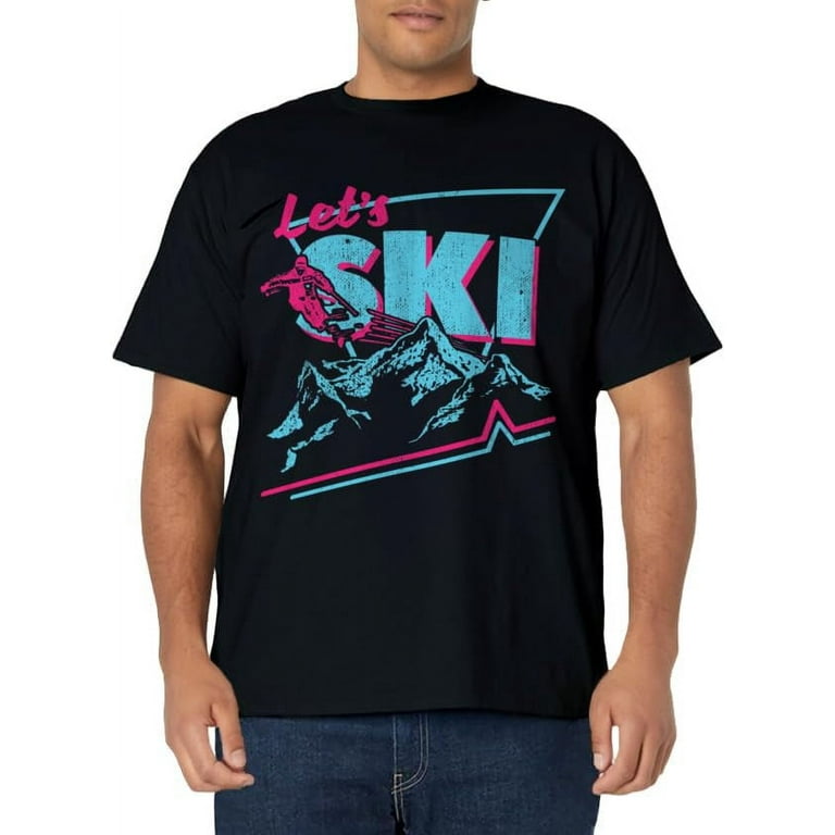 Retro Ski T-Shirt - Vintage 80s 90s Ski Outfit Ski Clothes T-Shirt Retro Ski T-Shirt - Vintage 80s 90s Ski Outfit Ski Clothes T-Shirt