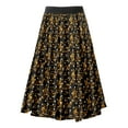 thumbnail image 1 of Retro Skirts Swing Women's High Waist Print One Size Skirt, 1 of 1
