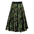 thumbnail image 1 of Retro Skirts Swing Women's High Waist Print One Size Skirt, 1 of 1