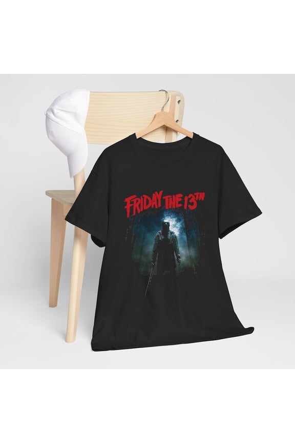 Retro Slasher Horror Graphic T-Shirt, Vintage 80s Camp Thriller Inspired Unisex Tee, Classic Scary Movie Shirt