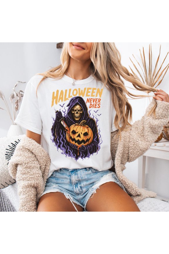 Retro Slasher Horror T-shirt, Vintage Halloween Graphic, Halloween Lover Gift