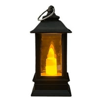 Retro Small Lantern Battery Operated Camping Camping Flickering Flame Or Wired LED Lanteing Lamp Lights Indoor Outdoor Party And