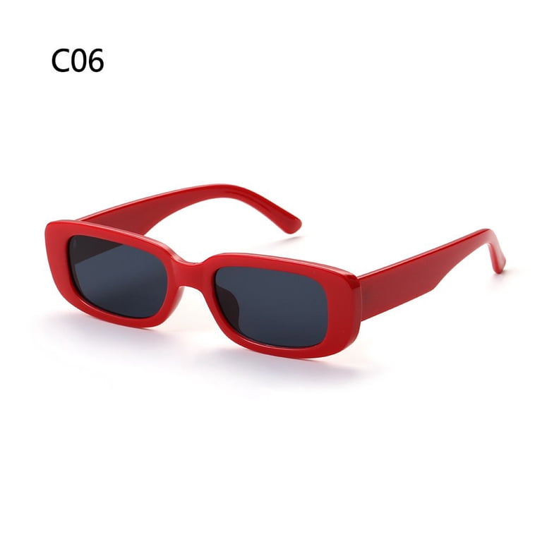 Retro Small Rectangle Travel Square Frame Sun Glasses  display picture 2